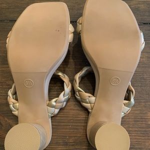 Women’s size 8.5 sandal heels.